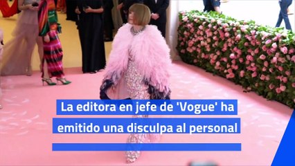 Anna Wintour dice que 'Vogue' no ha hecho lo suficiente para la comunidad negra