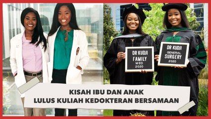 Inspiratif, Kisah Ibu yang Lulus Kuliah Kedokteran Bareng Putrinya
