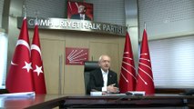 Kılıçdaroğlu, video konferans yöntemiyle Parti Meclisi toplantısı yaptı - ANKARA