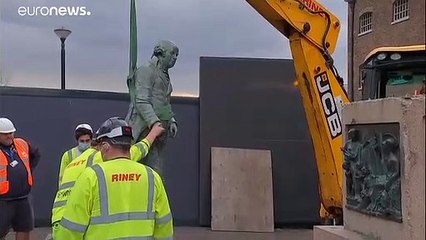 Après la mort de George Floyd, les manifestations ciblent le passé colonialiste de l'Europe