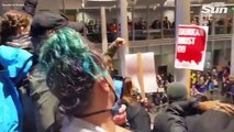 Seattle City Hall protesters call for Mayor who authorised police aggression at BLM demos to resign