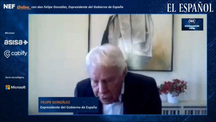 Felipe González pide "no perder el tiempo buscando culpables"