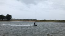 Une session de kite à Poulafret