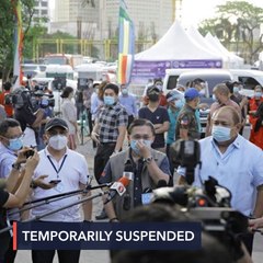 Bong Go's Balik Probinsya trips suspended