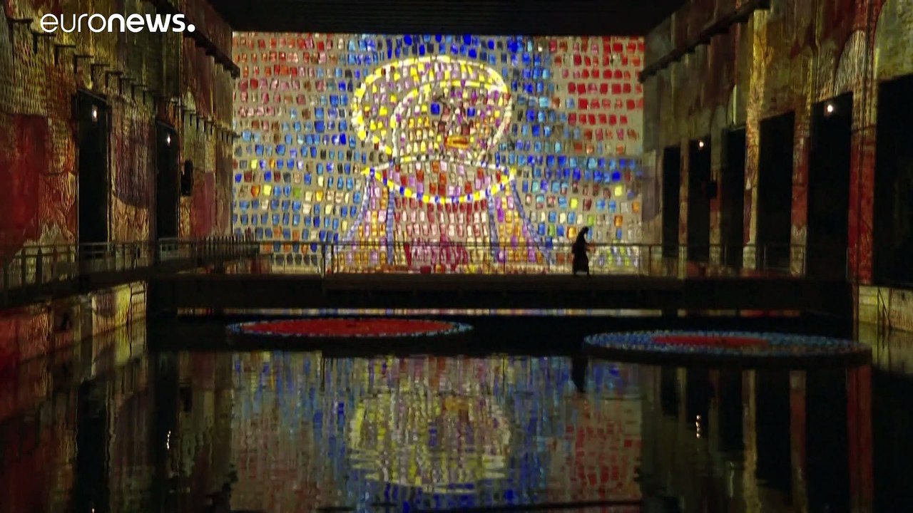 Riesen-hype um klimt und klee in bordeaux: eintauchen in den bunker (video)