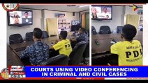 Courts using video conferencing in criminal and civil cases