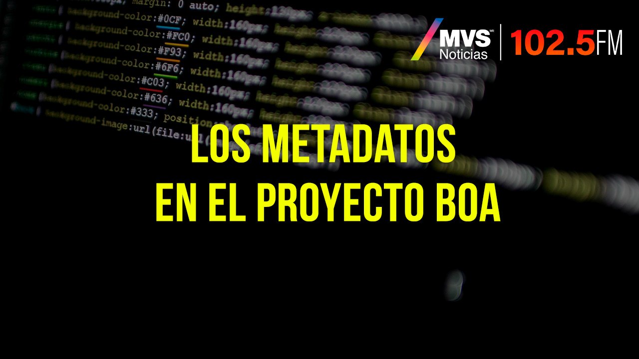 Los metadatos en el proyecto BOA
