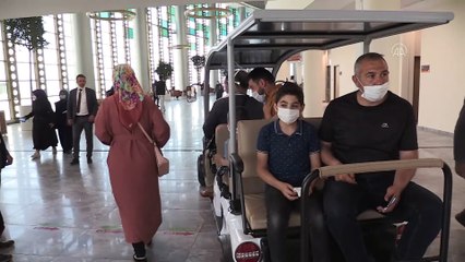 Erzurum Şehir Hastanesi "vale ve ring" hizmetiyle konfor sağlıyor