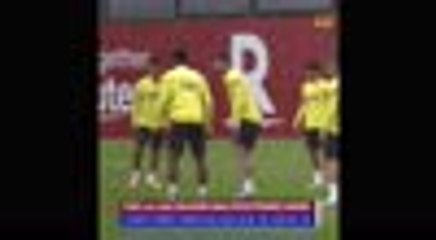 Barcelona train ahead of long-awaited LaLiga return
