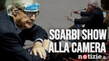 Sgarbi show alla Camera 