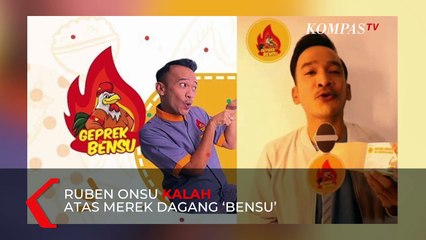 Ruben Onsu Kalah Gugat atas Merek Dagang Geprek Bensu