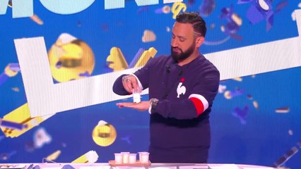 Des petits suisses, un extincteur : le show Mickael Youn sur le plateau de Cyril Hanouna dans TPMP