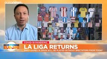 Less cash for footballers, empty stadiums and piped-in cheering: La Liga returns