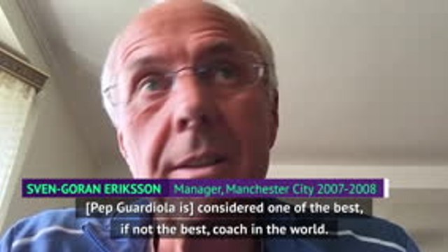 Man City must keep Guardiola - Eriksson