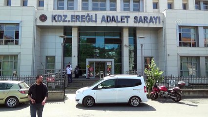 Boşandığı eşini silahla yaralayarak rehin alan zanlı adliyede - ZONGULDAK