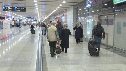 İlk uçak iniş yaptı! Termal kameradan geçirildiler