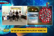 Policía muestra medicamentos e insumos decomisados en laboratorio de Chorrillos