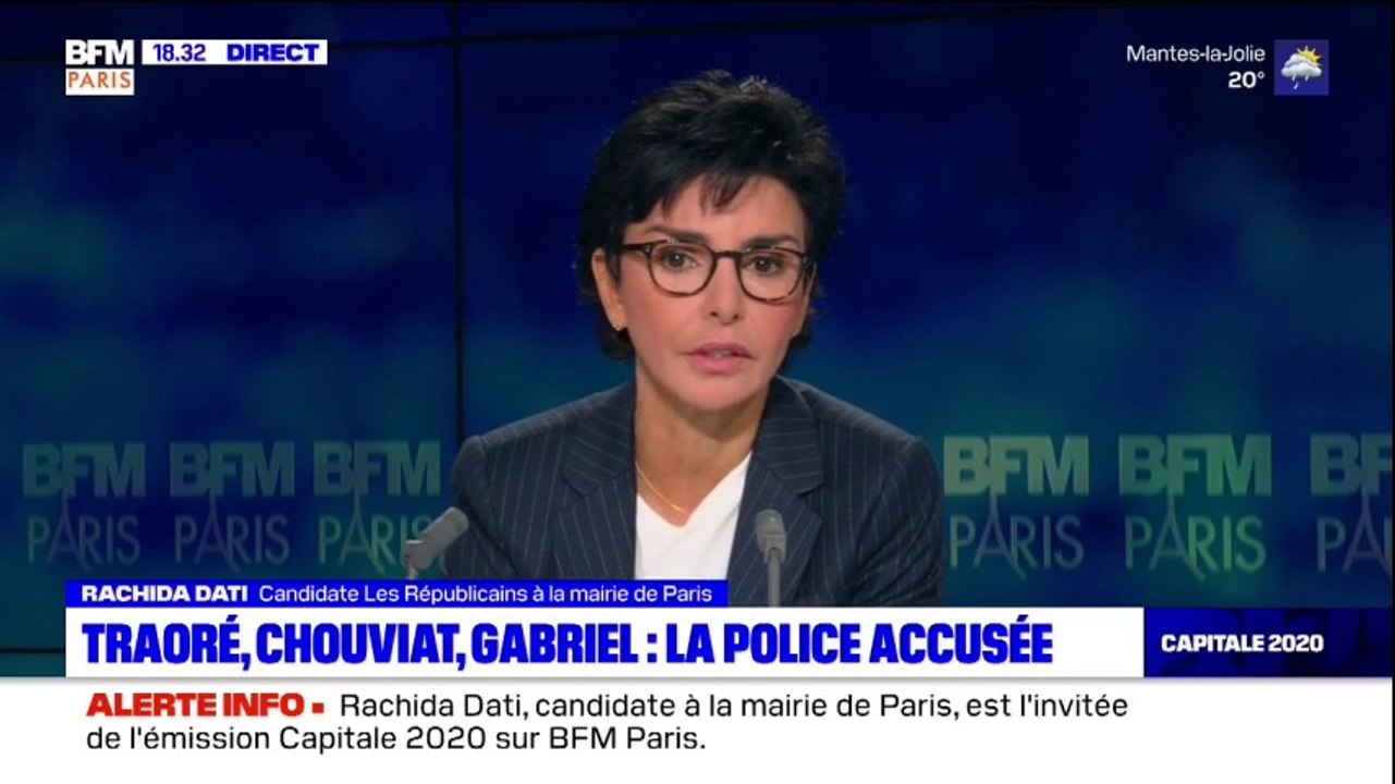 Rachida Dati (LR): "La police est raciste ? Non...
