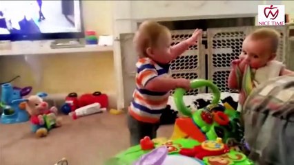 Best Videos Of Funny Twin Babies Compilation - Twins Baby Video