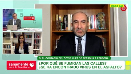 Sanamente con el Doctor Elmer Huerta: ¿Por qué se fumigan las calles? (HOY)