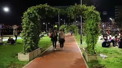 Kordonboyu'nda yoğunluk azaldı - İZMİR