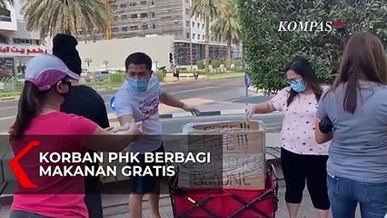 Bagikan 200 Porsi Makanan Gratis Meski Berstatus Pengangguran