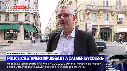 Selon Philippe Capon (UNSA Police), Castaner dit "regretter ses propos" sur les "soupçons avérés"