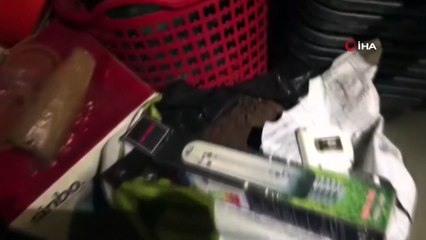 Evde uyuşturucu için sera kurdu, polise yakalandı