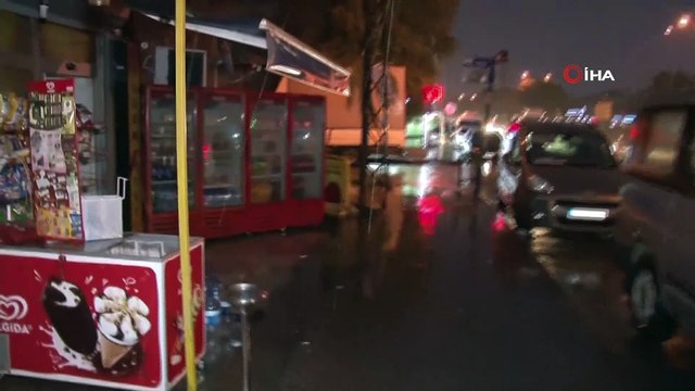 Ankara'da sağanak yağış sele neden oldu