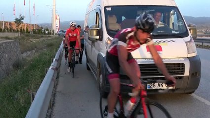 Giresunlu sporcular yaklaşık 700 kilometre pedal çevirecek  - KIRIKKALE