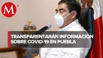 Puebla presenta sitio web de transparencia contra covid-19