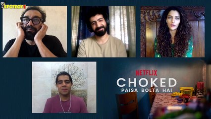 CHOKED Cast Interview | Anurag Kashyap, Roshan Mathew, Saiyami Kher | Just Binge Sessions