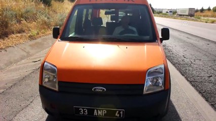 Seyir halindeki kamyon yandı - ADANA