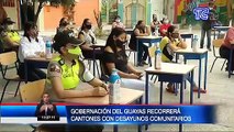 Gobernación del Guayas recorrerá cantones con desayunos comunitarios