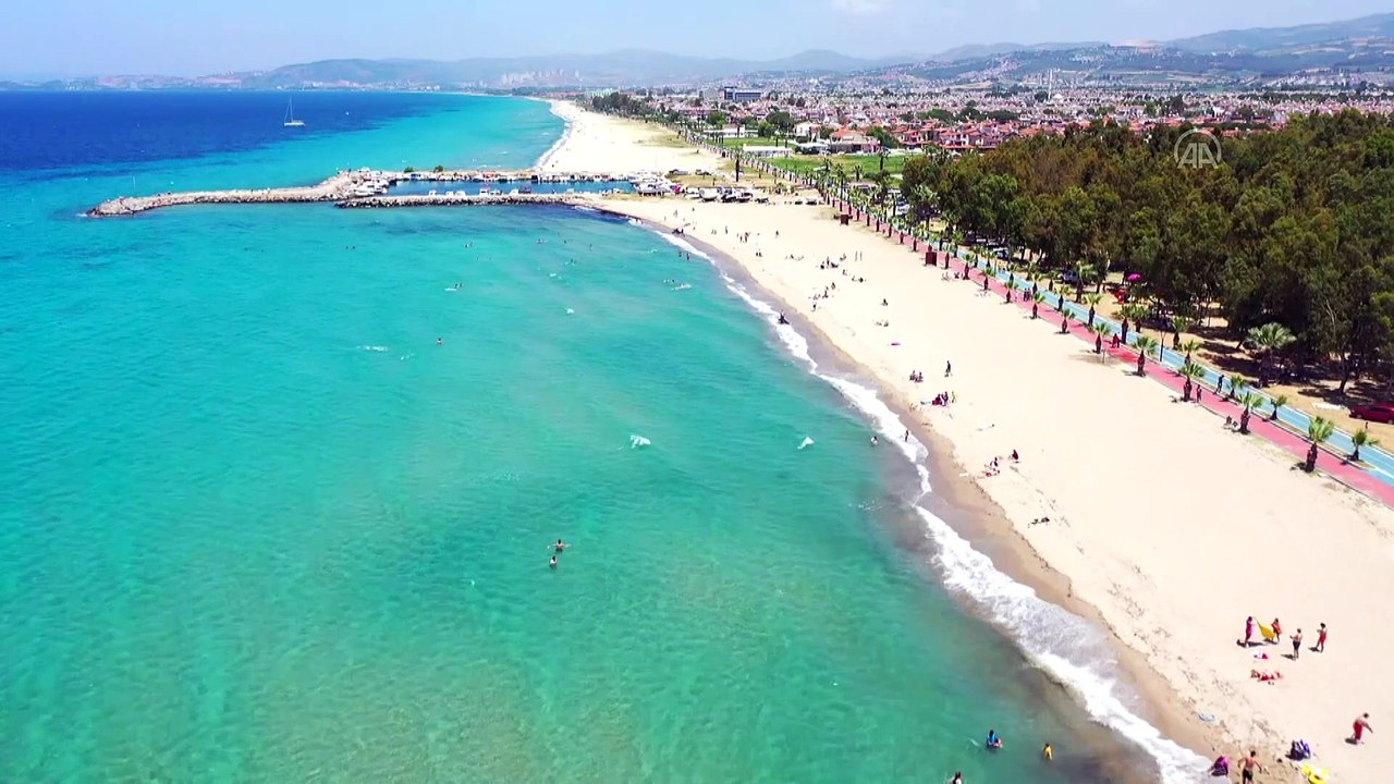 Kuşadası ve Didim plajlarında yoğunluk - AYDIN