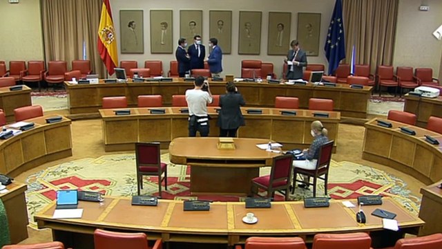 Yolanda Díaz, CEOE y Cepyme comparecen en la Comisión de Reconstrucción