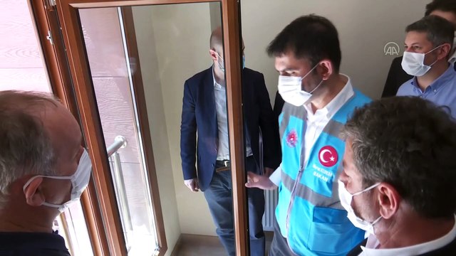 Bakan Kurum, Gaziosmanpaşa kentsel dönüşüm alanı ve örnek dairede incelemelerde bulundu - İSTANBUL