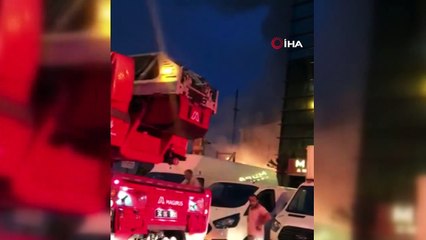 Ambalaj fabrikasında korkutan yangın