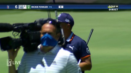 Ambiance Covid pour Rickie Fowler - Charles Schwab Challenge