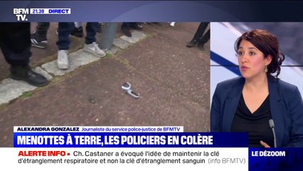 Christophe Castaner a évoqué l'idée de maintenir la clé d'étranglement respiratoire et non la clé d'étranglement sanguin