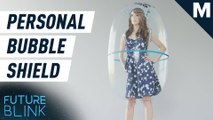 Maintain your own personal space in this solar-powered bubble shield — Future Blink