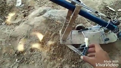 Homemade drilling machine
