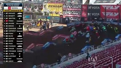 Martín Dávalos mejora su posición en el motocross en EE.UU.