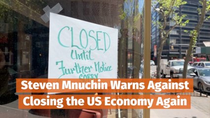 Steven Mnuchin Speaks Up