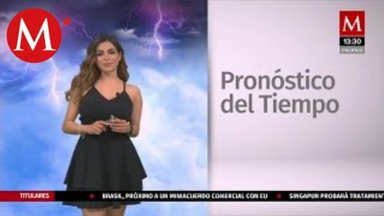 Pamela Longoria nos da el pronóstico del tiempo para este jueves 11 de junio