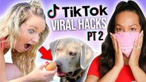 Testing MORE Viral TikTok Life Hacks! (Hack or Whack?!)
