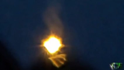 Increíble ovni grabado en Brasil descendiendo a la tierra
