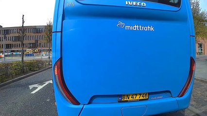Bus 1 | Vejle Trafikcenter - Bredballe - Vejle Trafikcenter | 24 April 2020 | SYDTRAFIK