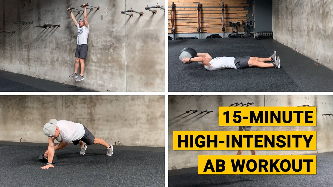 15-Minute High-Intensity Ab Workout - video Dailymotion