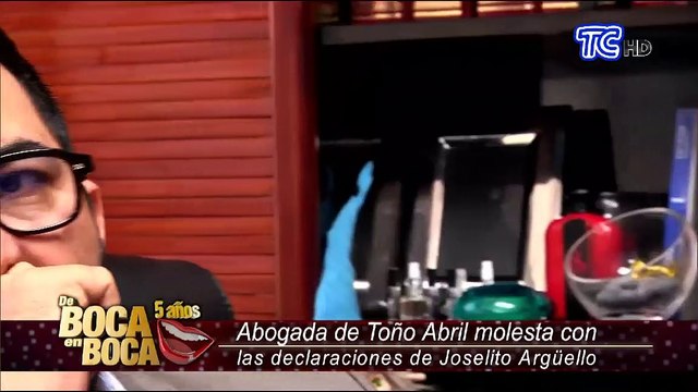 La abogada Patricia Cassula molesta con las declaraciones de su colega Joselito Argüello.